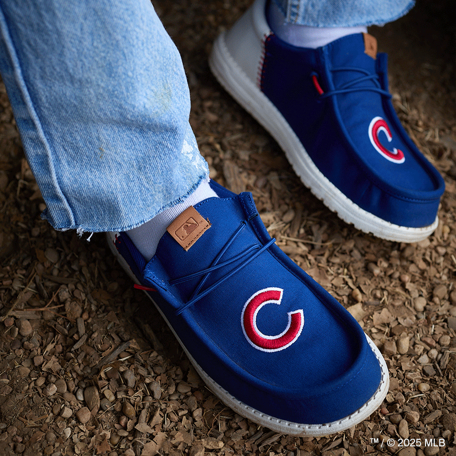 MLB Cubs Wally Funk ÿ Cubs Royal/White - Image 2