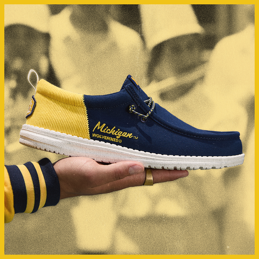 Wally Funk Michigan Wolverines - Navy/Gold/White - Image 2