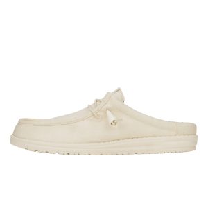 Wally Slip Stretch Canvas ÿ Bone White