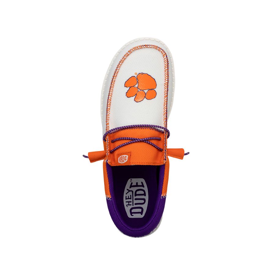 Men's Wally Tri Clemson ÿ Clemson Orange/Purple - Image 7