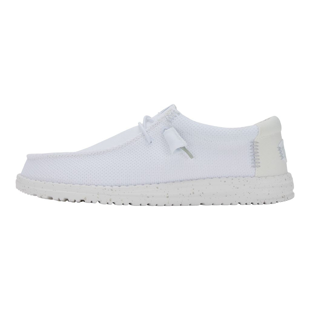 Wally Stretch Sox Wide ÿ White
