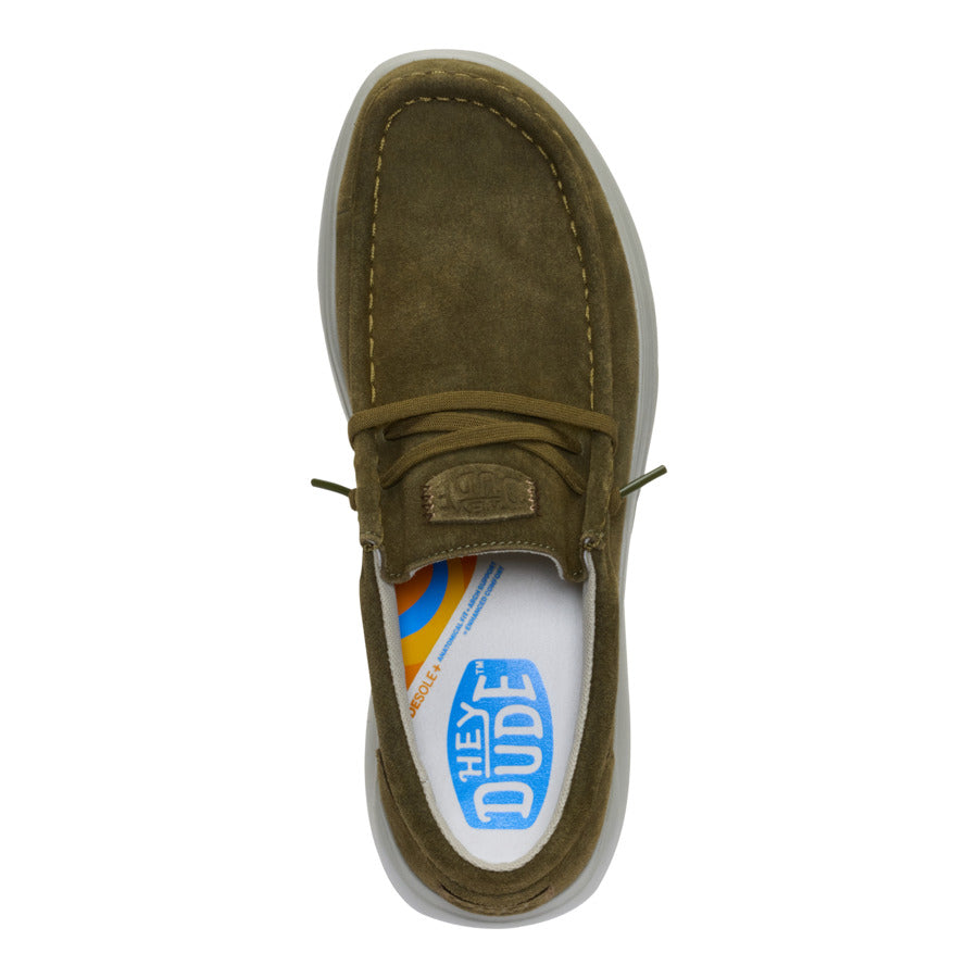 Wally Comf Suede ÿ Dark Olive/Stone Grey - Image 6