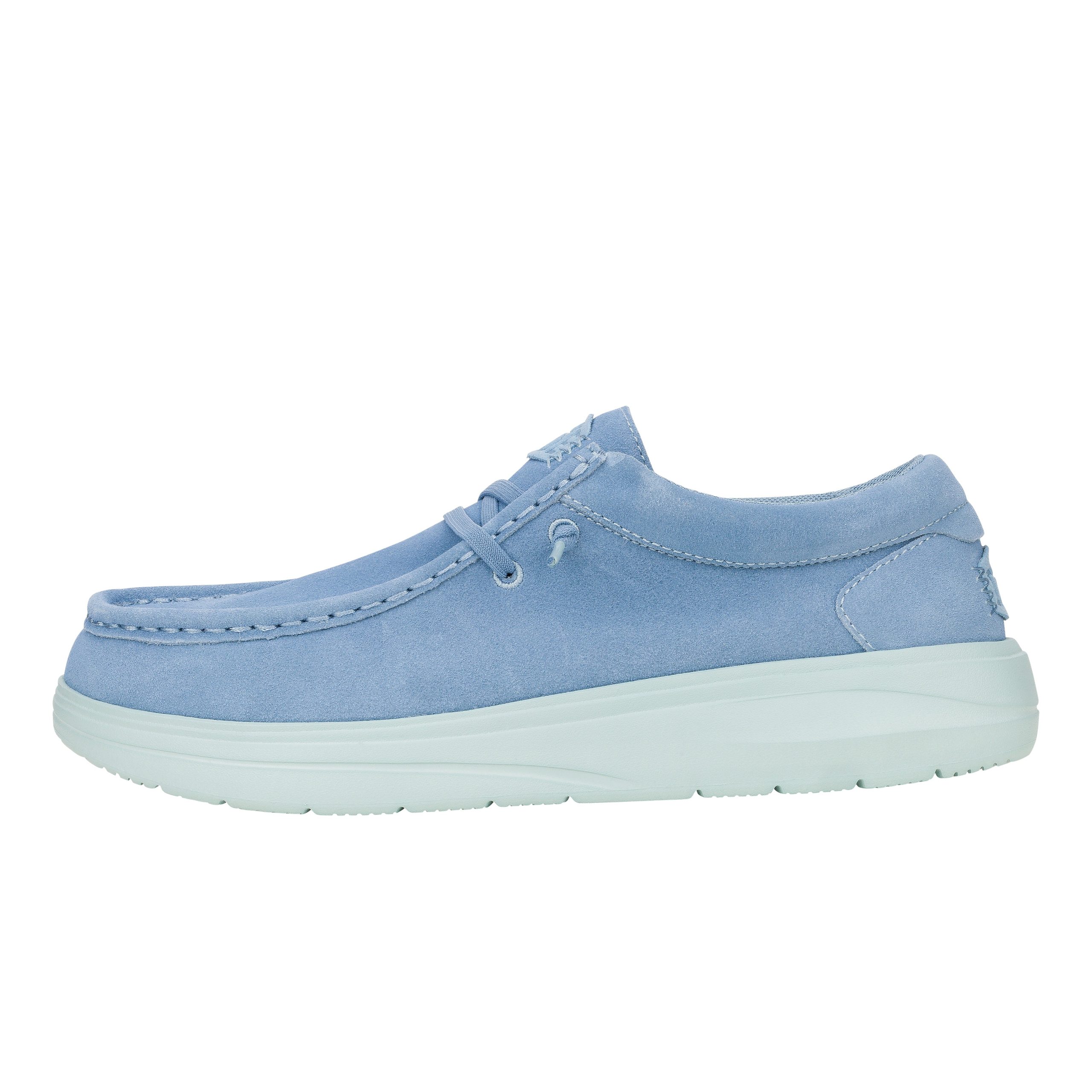 Wally Comf Suede ÿ Faded Denim/Cloud Blue