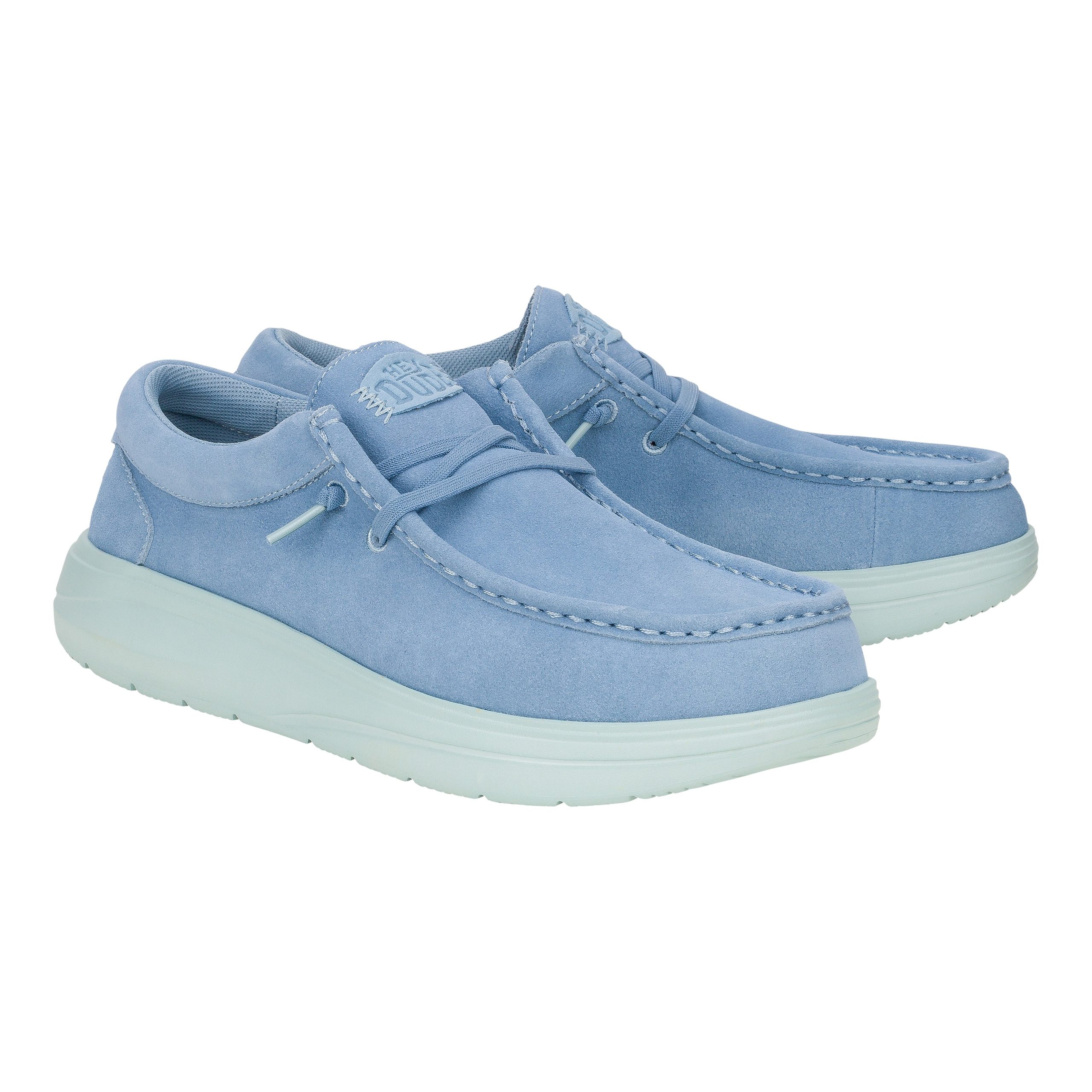 Wally Comf Suede ÿ Faded Denim/Cloud Blue - Image 2
