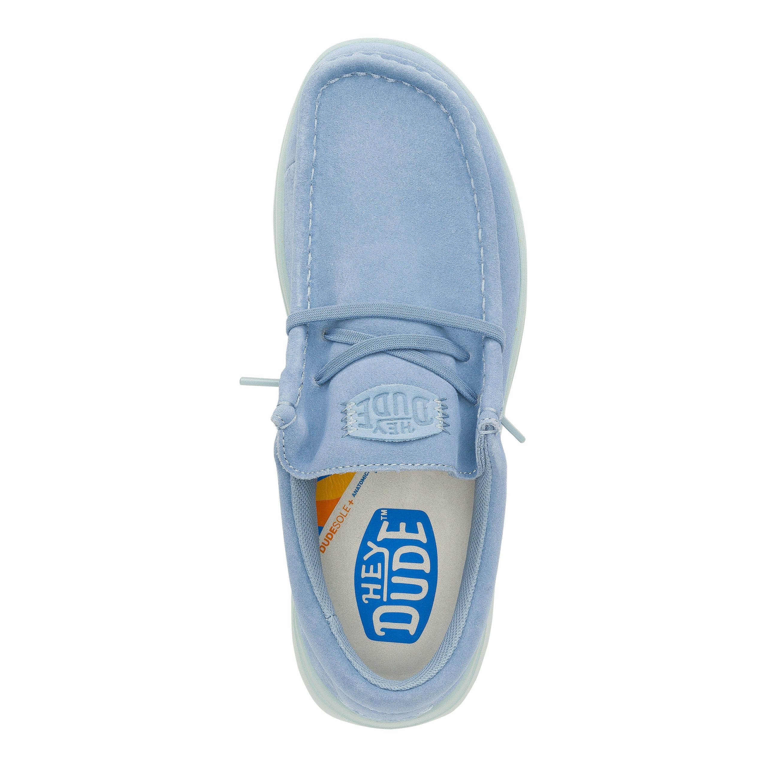 Wally Comf Suede ÿ Faded Denim/Cloud Blue - Image 6
