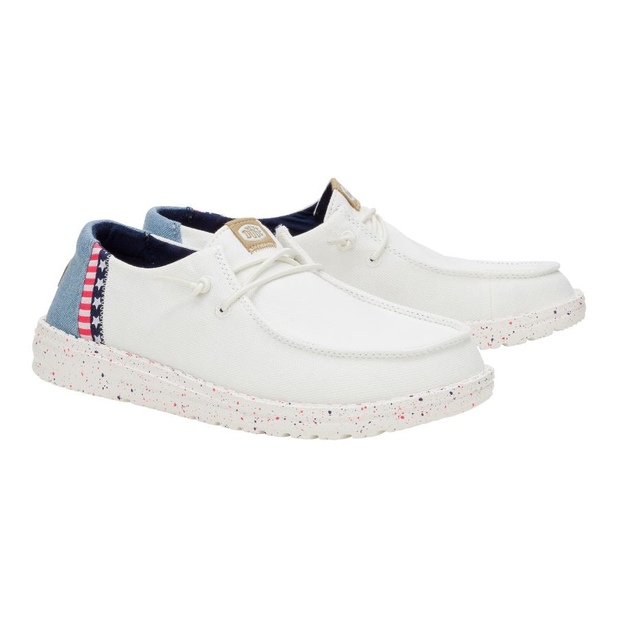 Wendy Americana Splatter ÿ White/Blue - Image 2