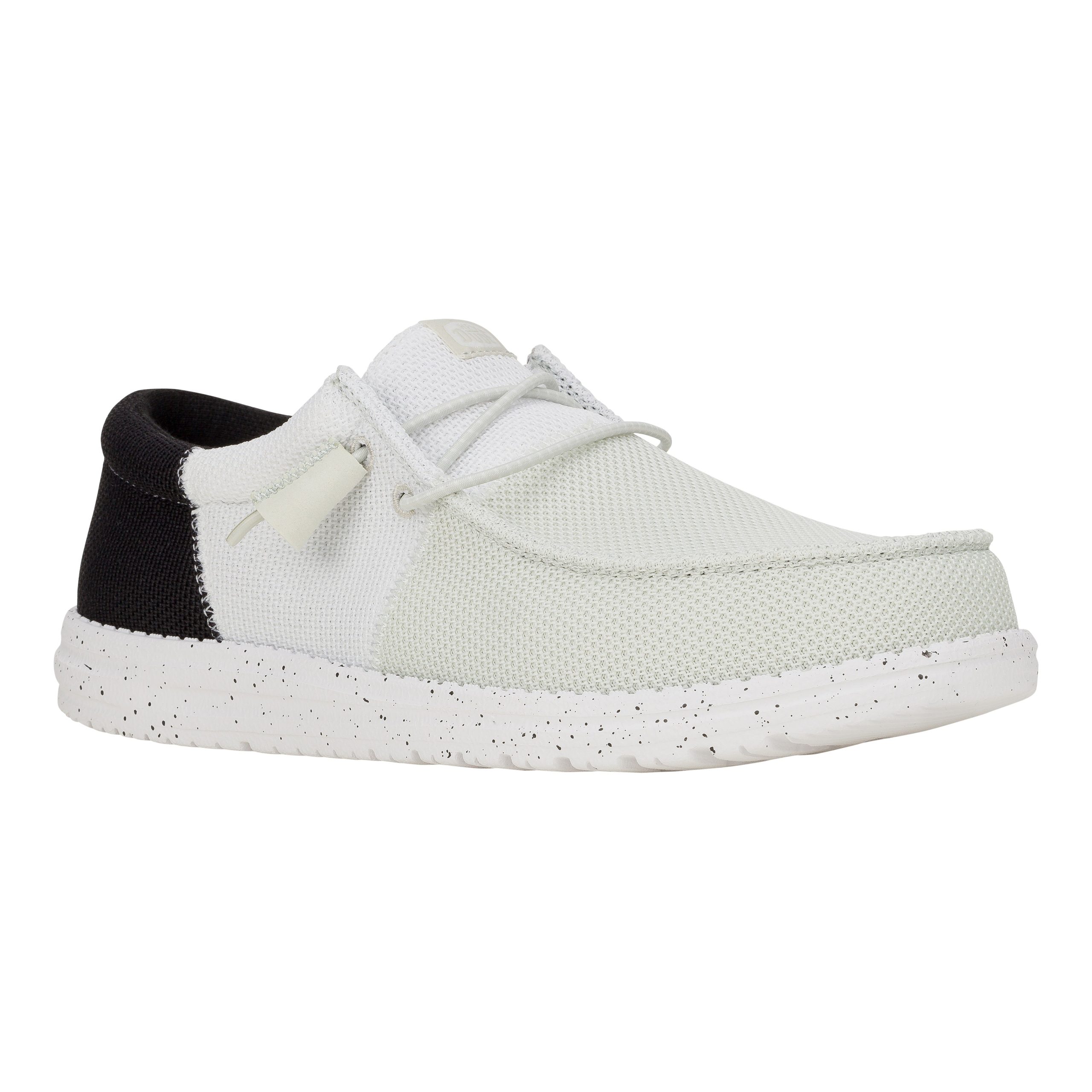 Wally Tri Varsity Mesh - White/Black - Image 7