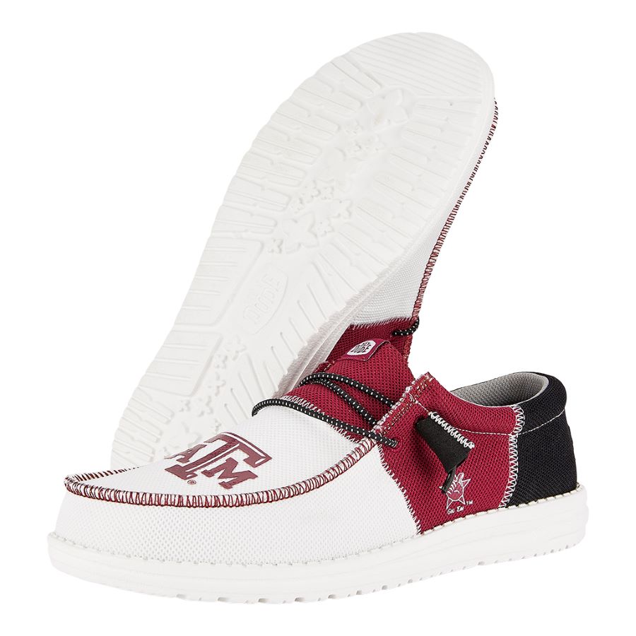 Men-s Wally Tri Texas A&M - Texas AM Burgundy/Multi - Image 4