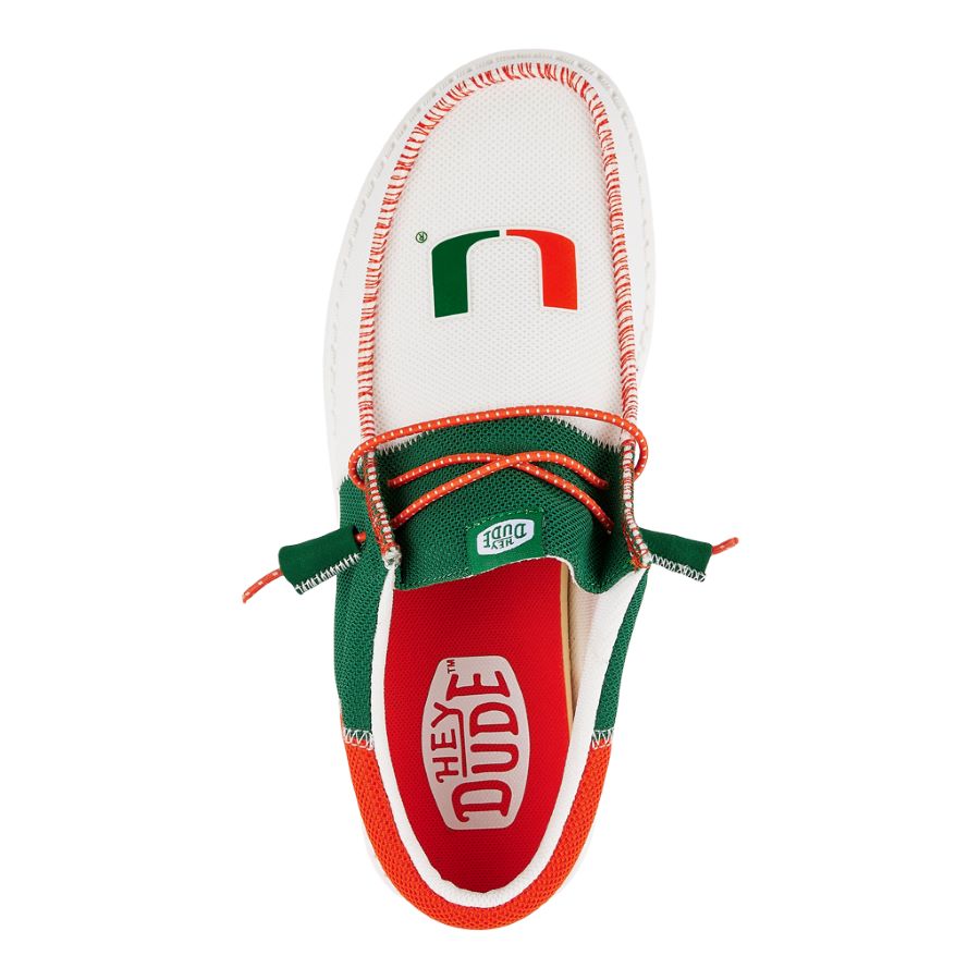 Wally Tri U of Miami ÿ Miami Deep Green/Orange - Image 7