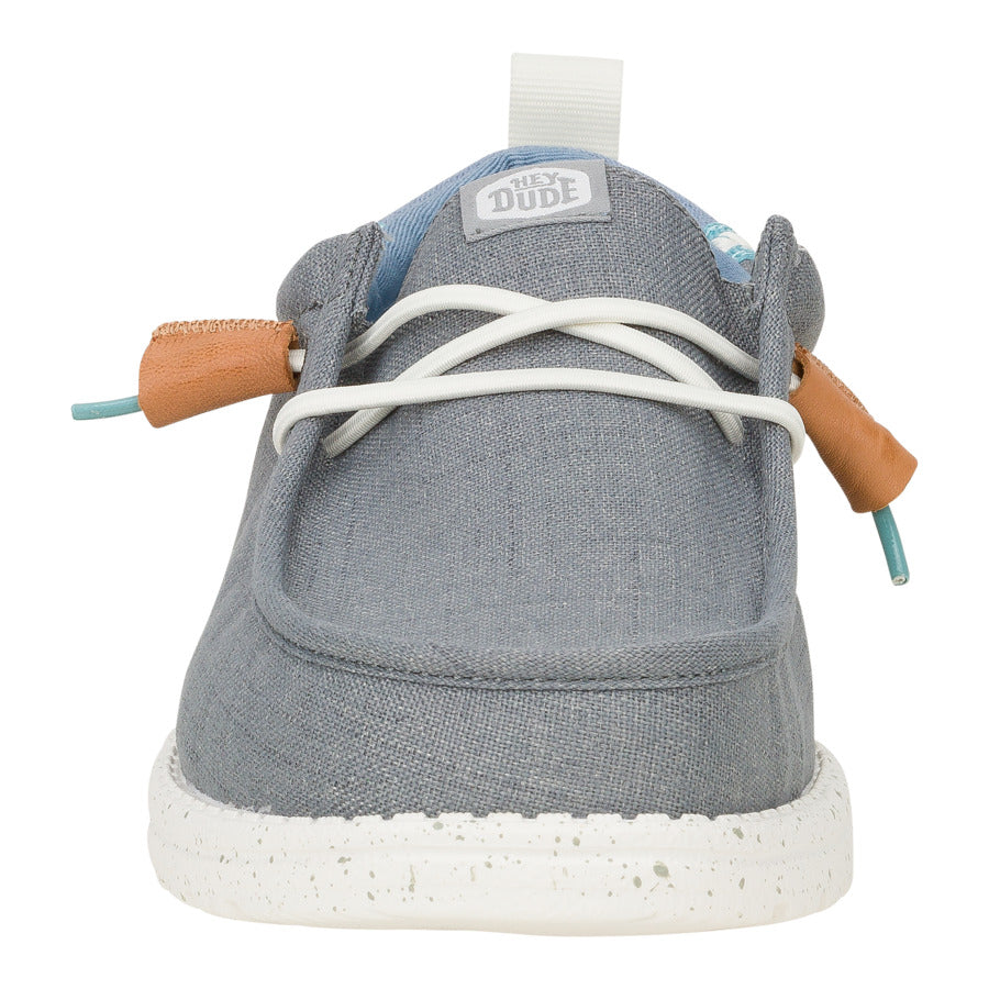 Wally Craft Linen - Monument Grey/Faded Denim - Image 4