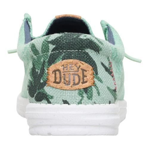 Wally Palm Jute ÿ Dawn Blue/Celadon Green - Image 5