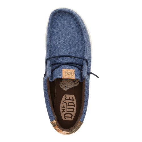 Wally Palm Jute ÿ Navy Blazer/Chili Red - Image 6