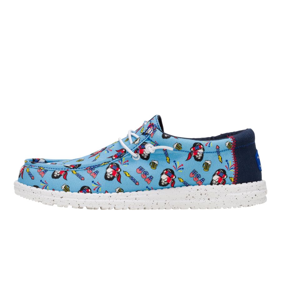Wally Americana Party ÿ Vista Blue/Multi