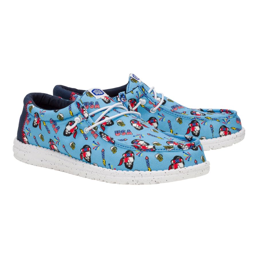 Wally Americana Party ÿ Vista Blue/Multi - Image 2
