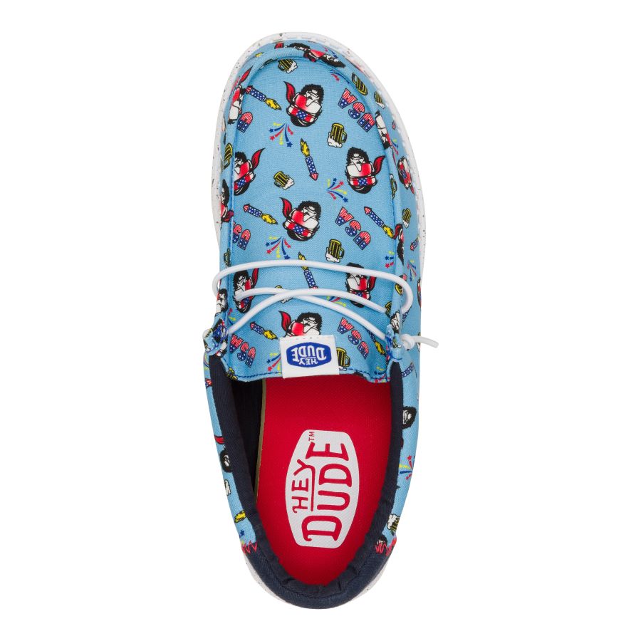 Wally Americana Party ÿ Vista Blue/Multi - Image 6