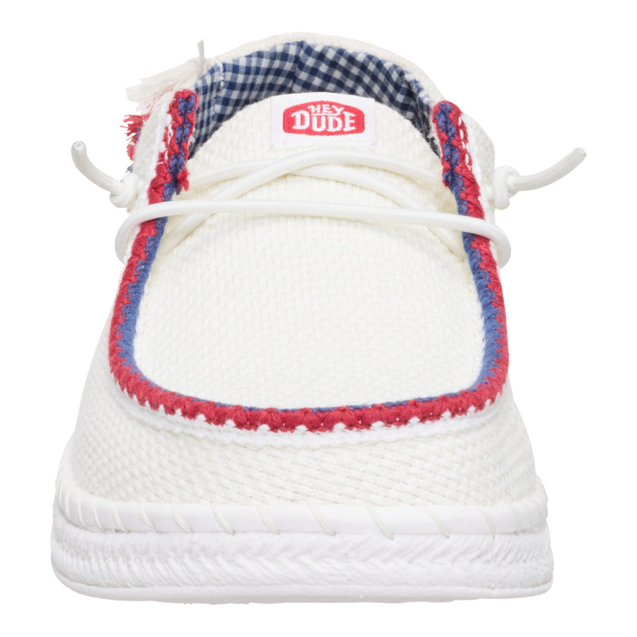 Wendy Espadrille Americana ÿ White - Image 4