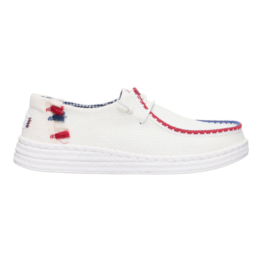 Wendy Espadrille Americana ÿ White - Image 8