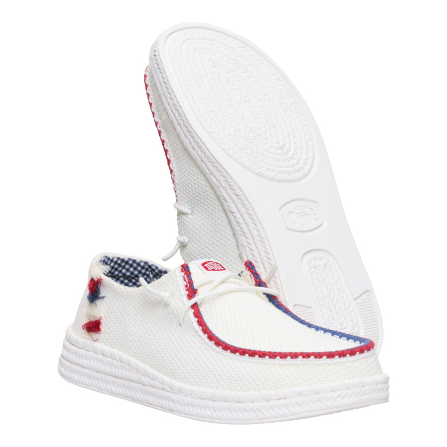 Wendy Espadrille Americana ÿ White - Image 3