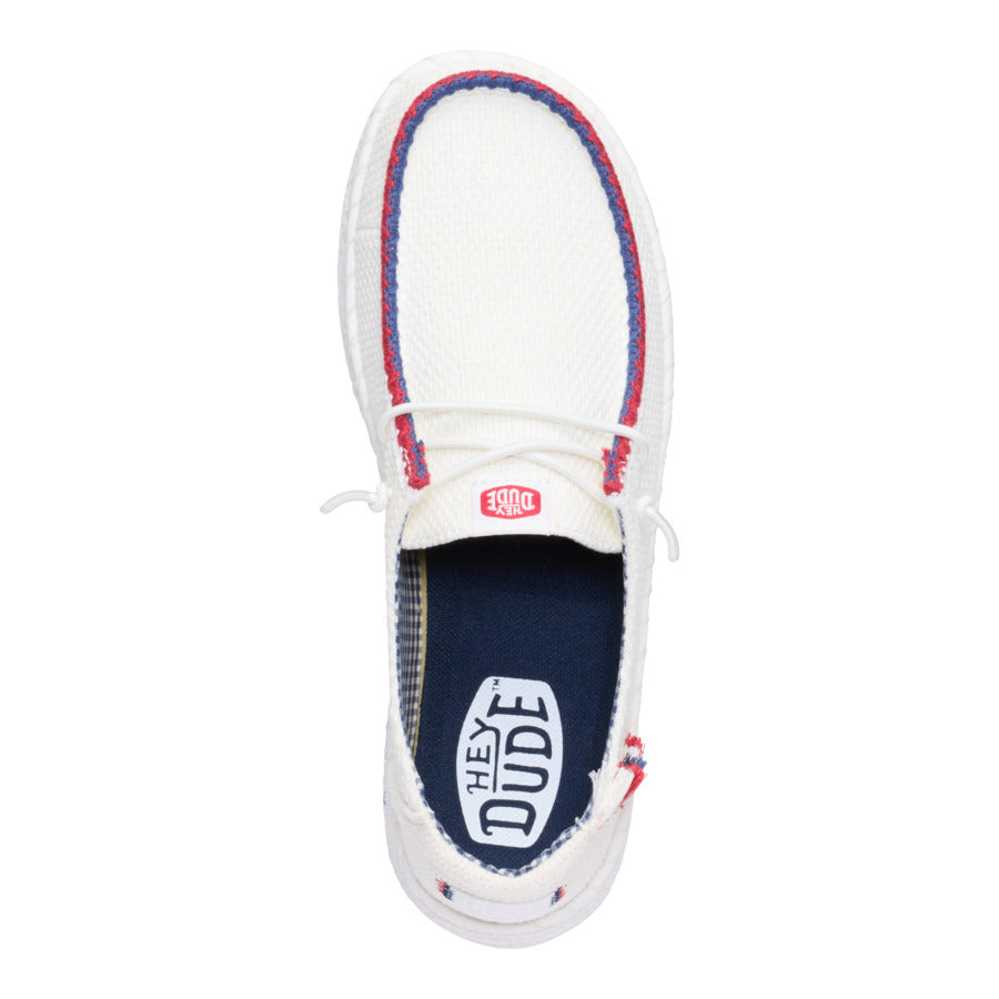 Wendy Espadrille Americana ÿ White - Image 6