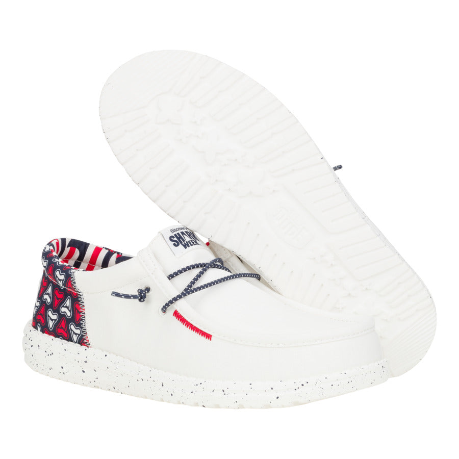 Wally Funk Shark Week ÿ Red/White/Blue - Image 3