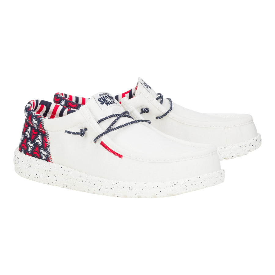 Wally Funk Shark Week ÿ Red/White/Blue - Image 2