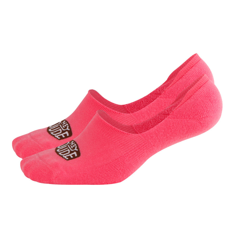 HEYDUDE No Show Sock 3 Pack ÿ Pink Lemonade - Image 6