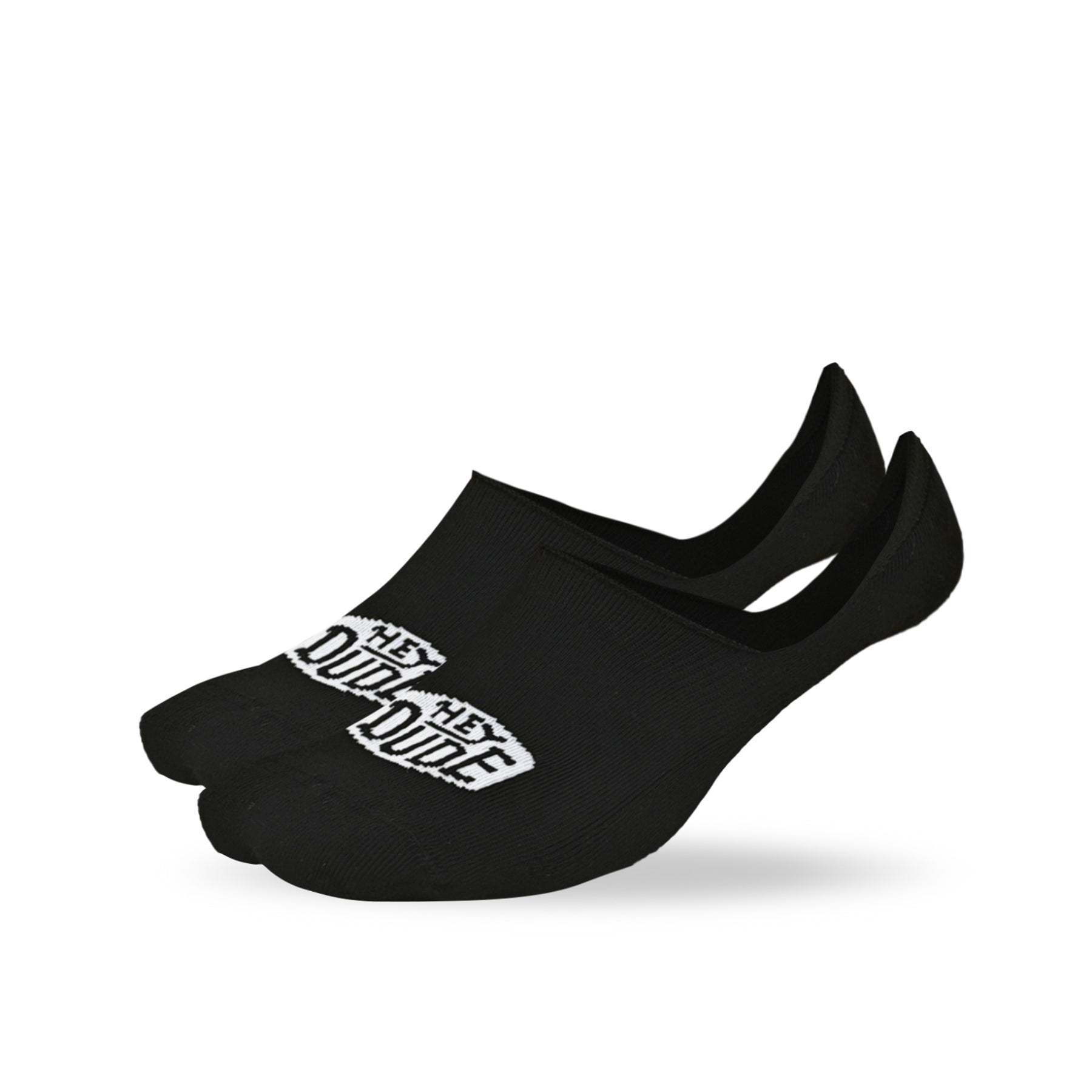 HEYDUDE No Show Sock 3 Pack ÿ Multi Grey/White/Black - Image 6