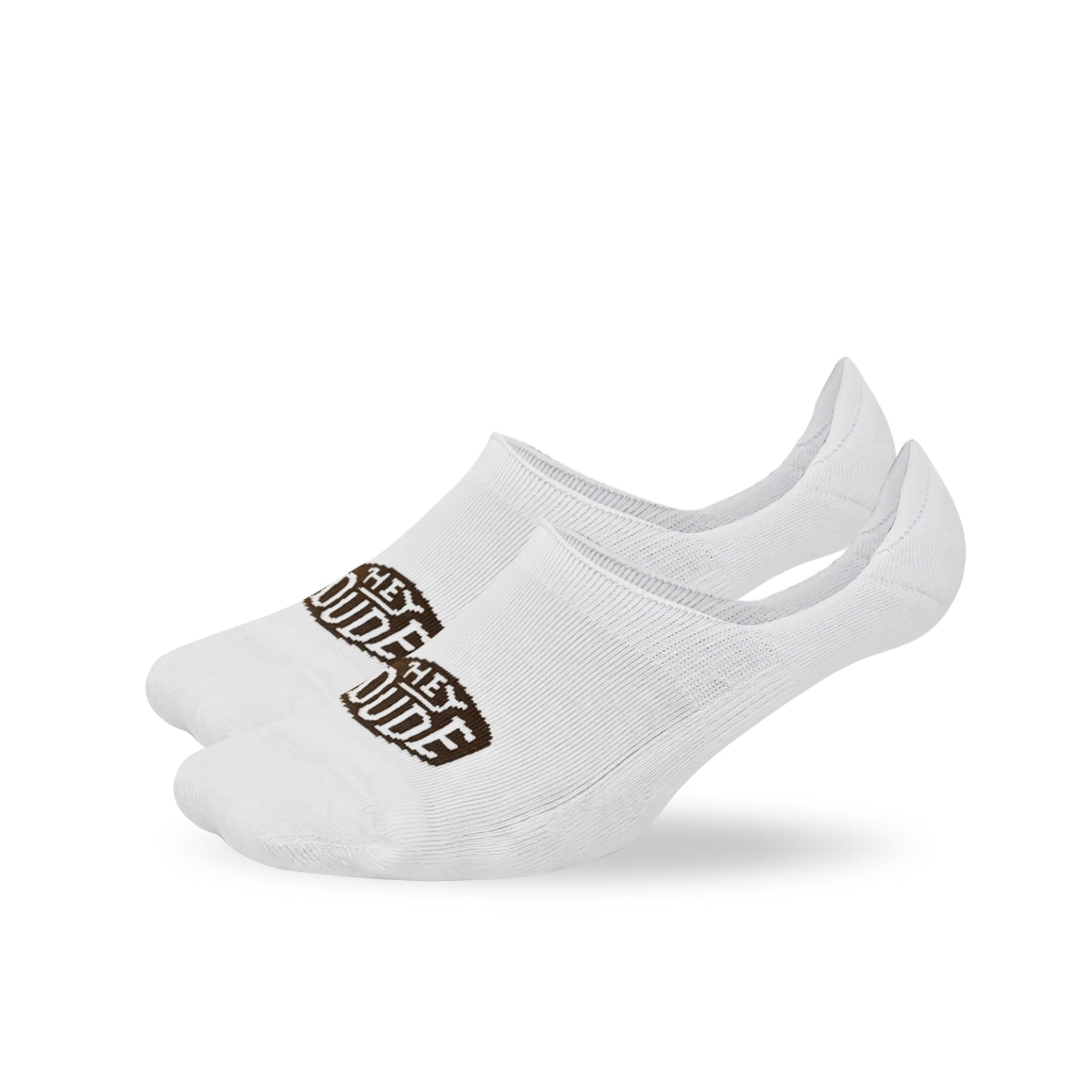 HEYDUDE No Show Sock 3 Pack ÿ Multi Grey/White/Black - Image 5