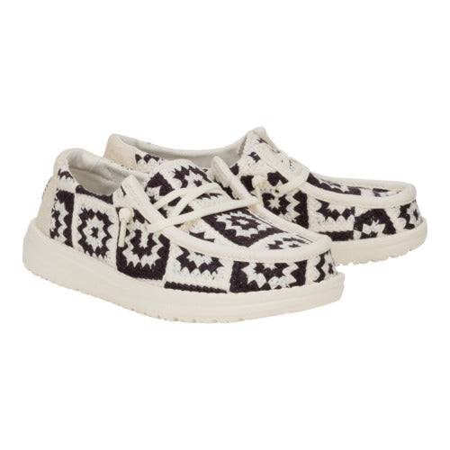 Wendy Youth Cottage Crochet ÿ Black/Multi - Image 2
