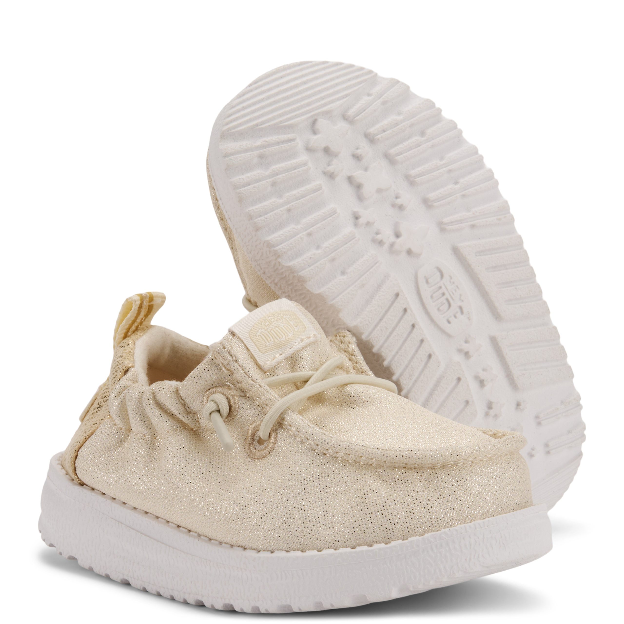LilDude Infant Slip On Novelty ÿ Champagne Glitter - Image 3