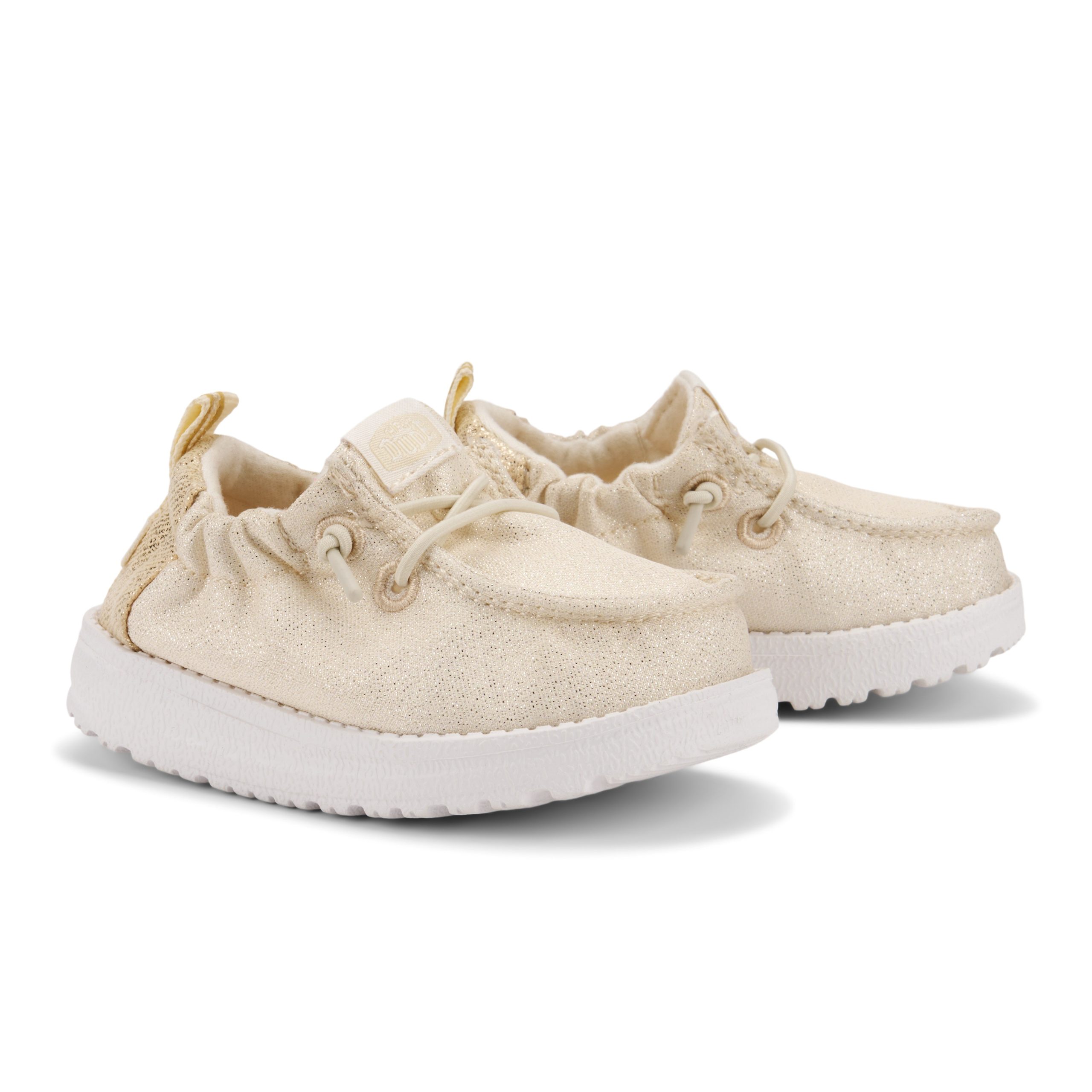 LilDude Infant Slip On Novelty ÿ Champagne Glitter - Image 2