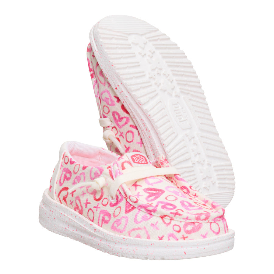 Wendy Toddler Galentines Day ÿ Pink/White - Image 3