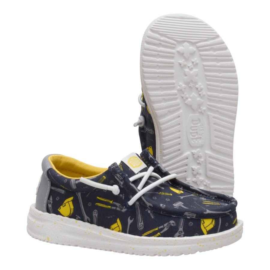 Wally Toddler Construction ÿ Navy/Multi - Image 3