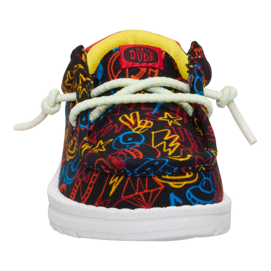 Wally Toddler Space Glow ÿ Black/Red - Image 4