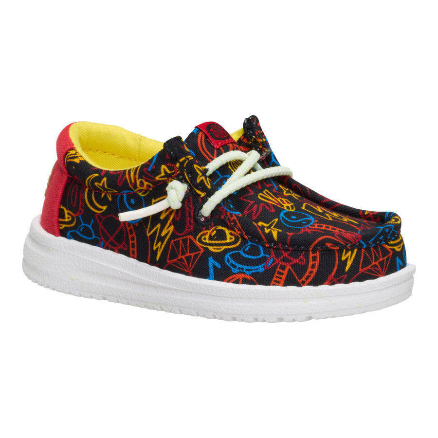 Wally Toddler Space Glow ÿ Black/Red - Image 7