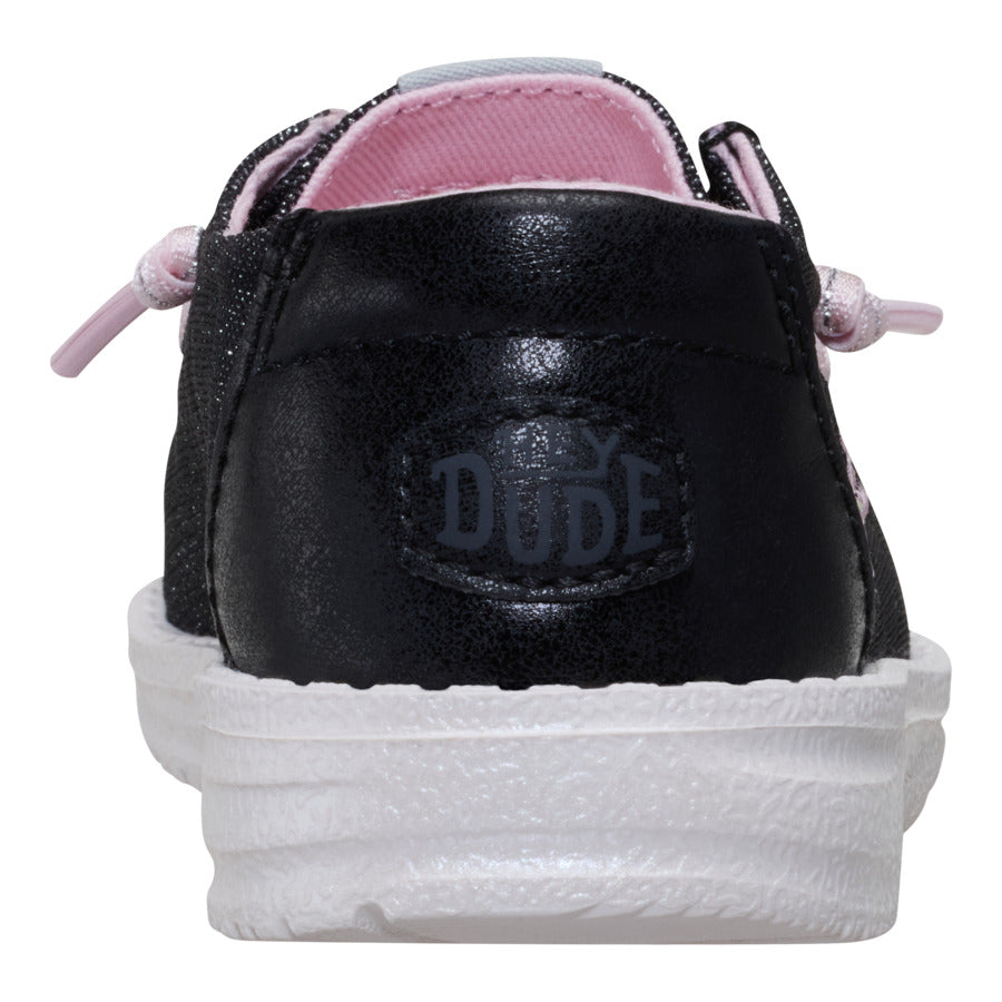 Wendy Toddler Shimmer Flower ÿ Charcoal - Image 5