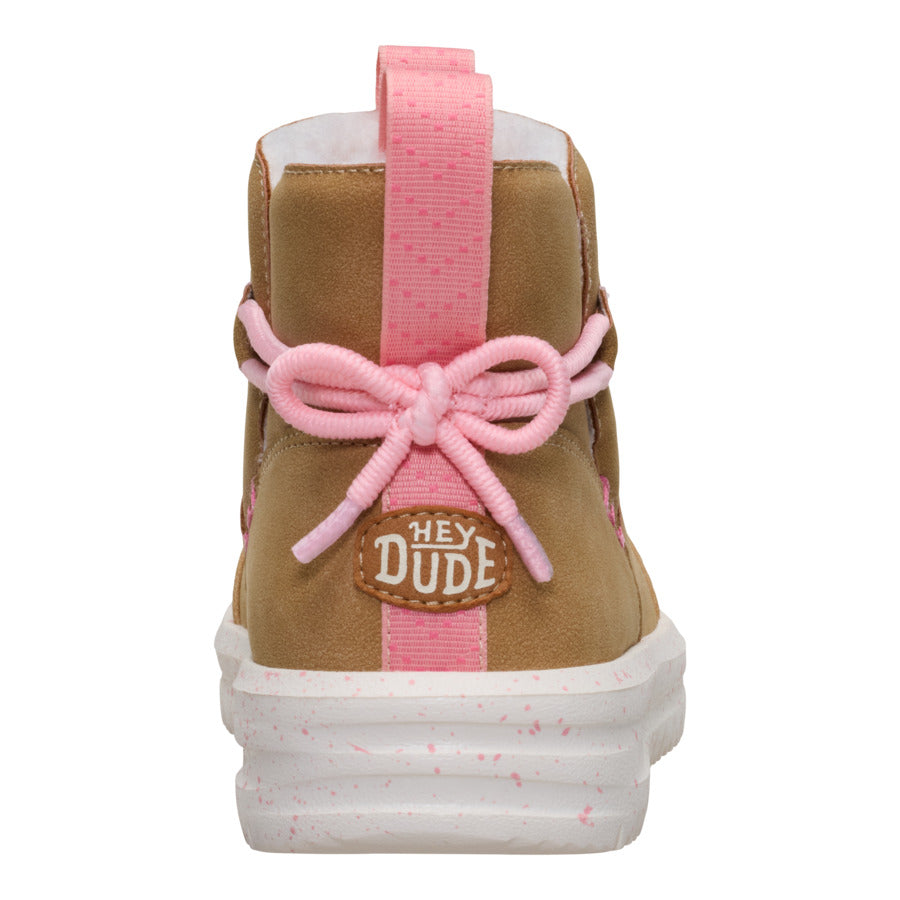 Camden Bow Boot Youth Cozy ÿ Chestnut - Image 5