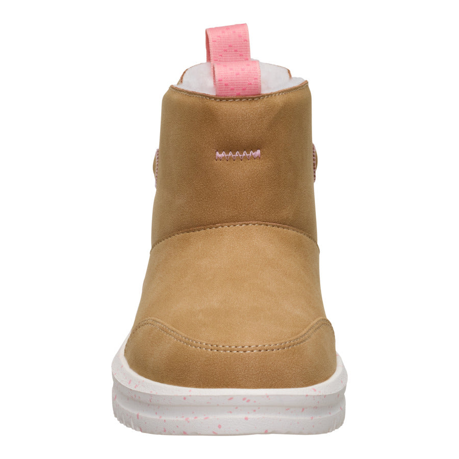 Camden Bow Boot Youth Cozy ÿ Chestnut - Image 4