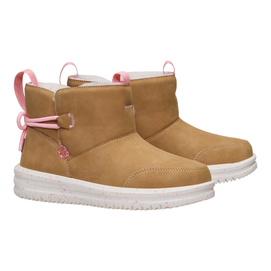 Camden Bow Boot Youth Cozy ÿ Chestnut - Image 2
