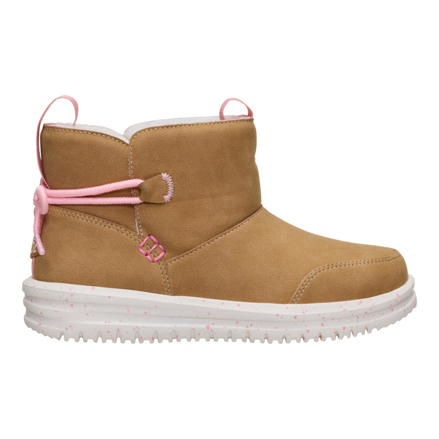Camden Bow Boot Youth Cozy ÿ Chestnut - Image 8