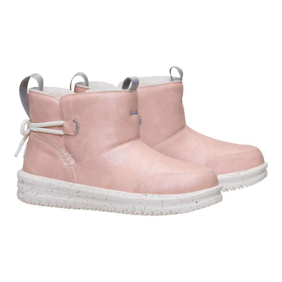 Camden Bow Boot Youth Cozy ÿ Sparkle Pink - Image 2