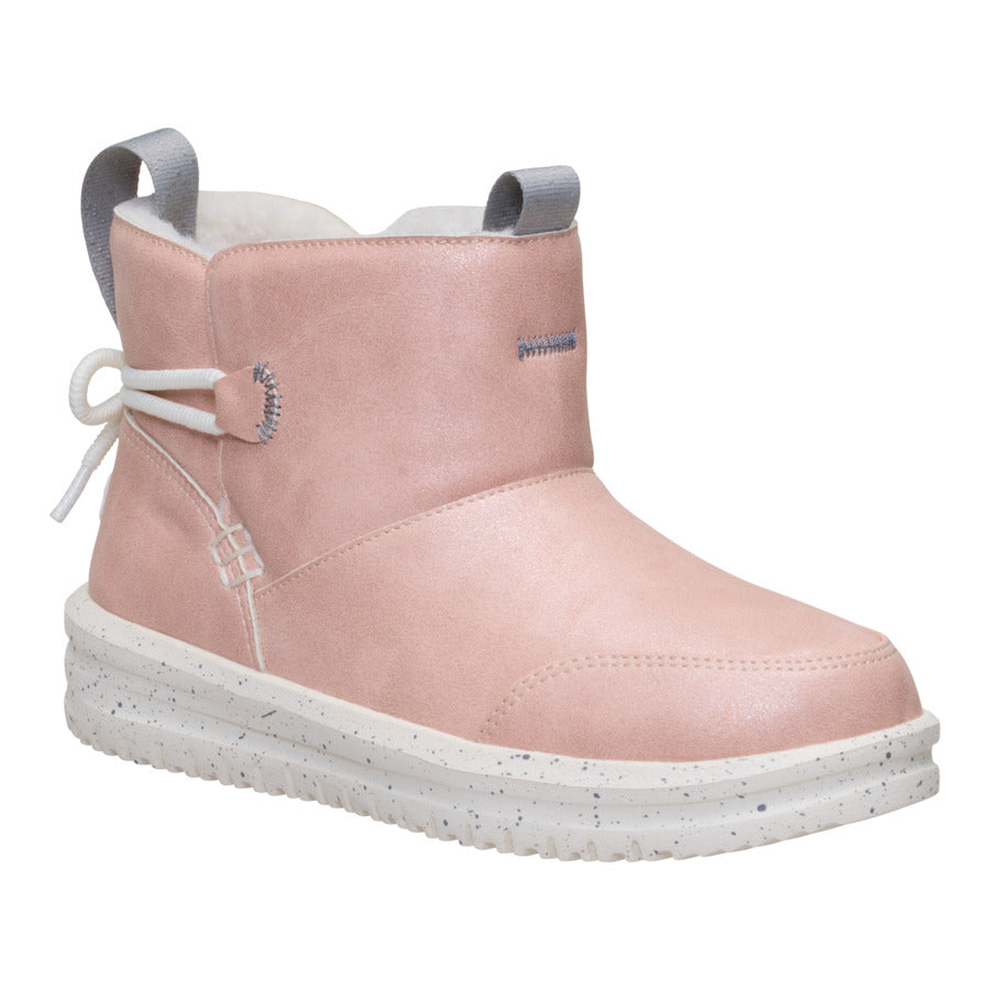 Camden Bow Boot Youth Cozy ÿ Sparkle Pink - Image 7