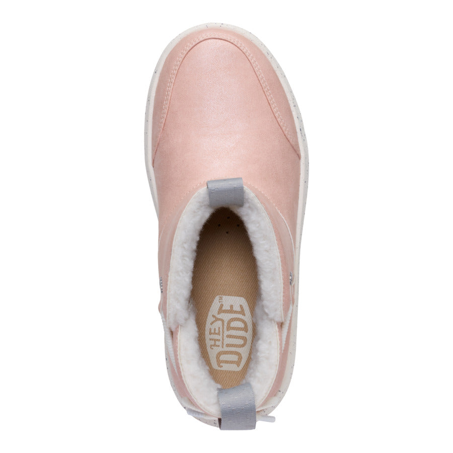 Camden Bow Boot Youth Cozy ÿ Sparkle Pink - Image 6