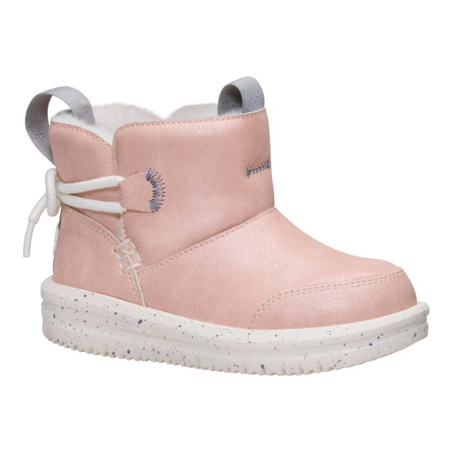 Camden Bow Boot Toddler Cozy ÿ Sparkle Pink - Image 7