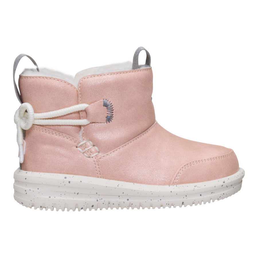 Camden Bow Boot Toddler Cozy ÿ Sparkle Pink - Image 8