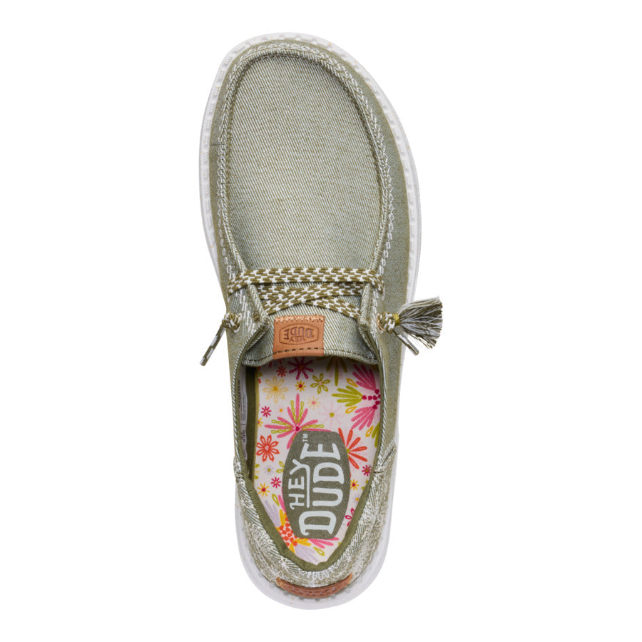 Wendy Funk Embroidered Floral ÿ Olive - Image 6