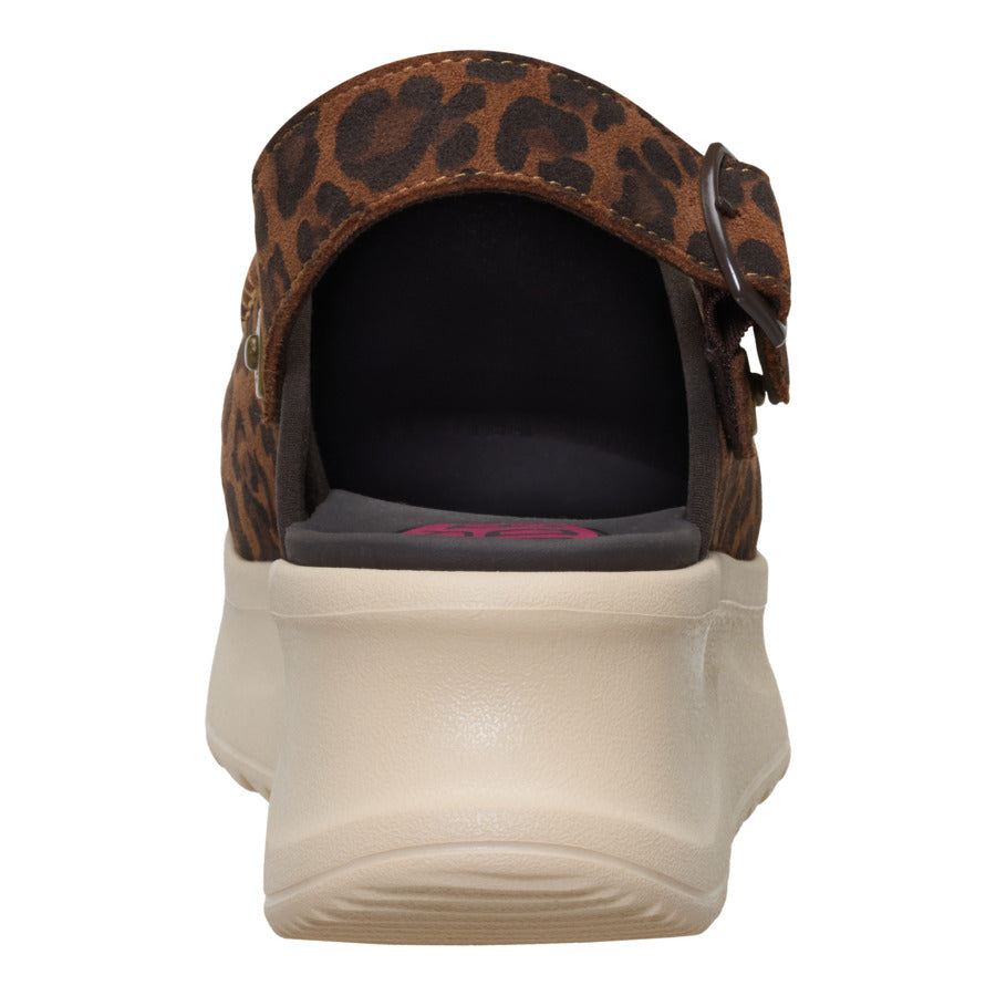 Delray Clog Suede ÿ Brown Leopard - Image 6