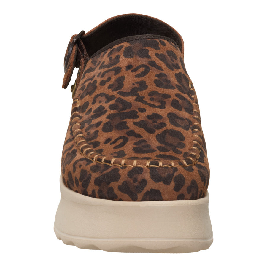 Delray Clog Suede ÿ Brown Leopard - Image 5