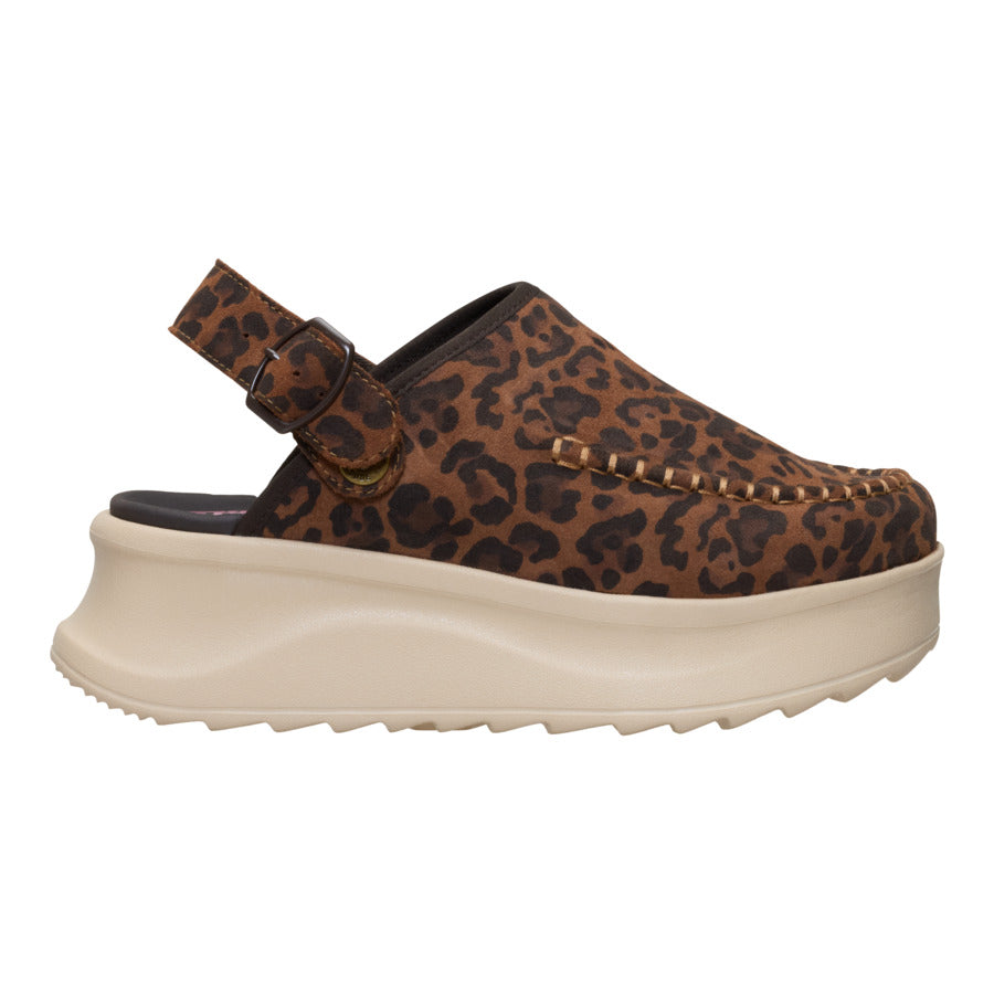 Delray Clog Suede ÿ Brown Leopard - Image 10