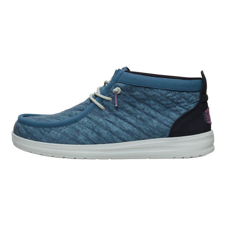 Wally Mid Gripr Washed Quilt ÿ Stormy Blue/Multi